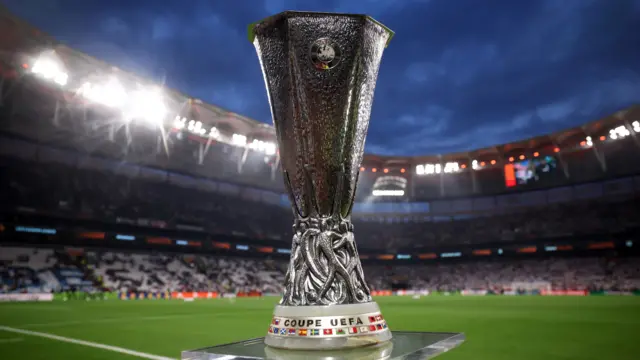 Europa League trophy