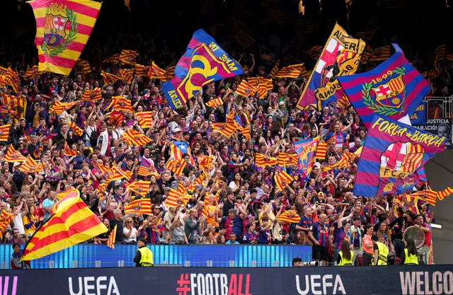 Barcelona fans