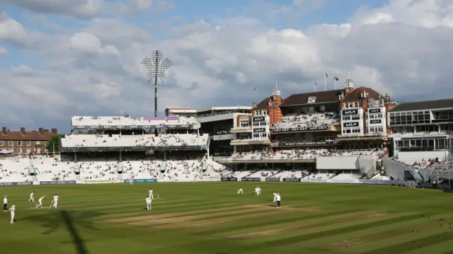 The Oval in the sunshine