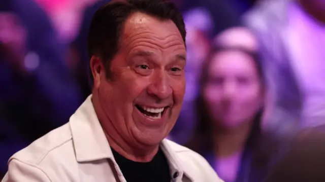 David Seaman smiles