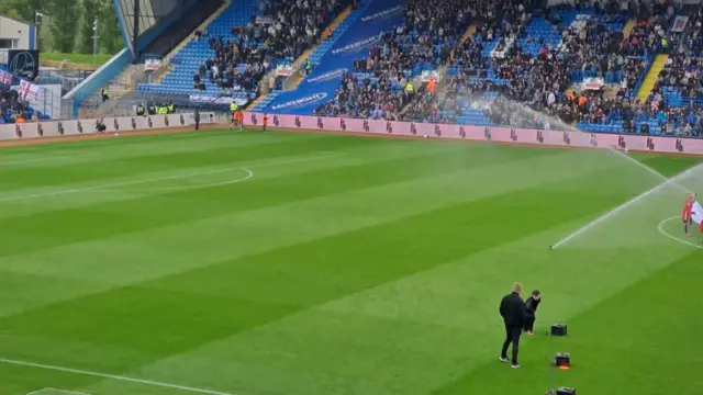 Brunton Park ahead of kick-off