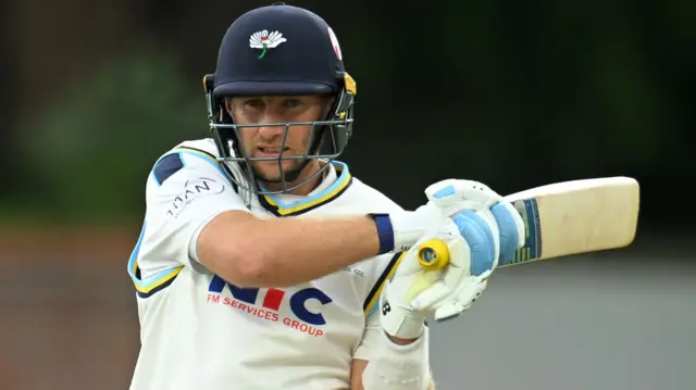 Joe Root batting