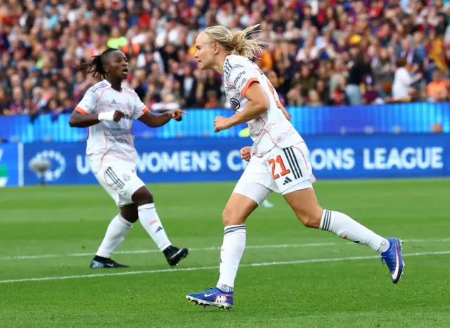 Harder runs back to kick off after scoring