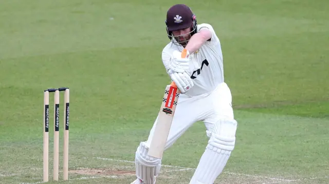 Dom Sibley batting