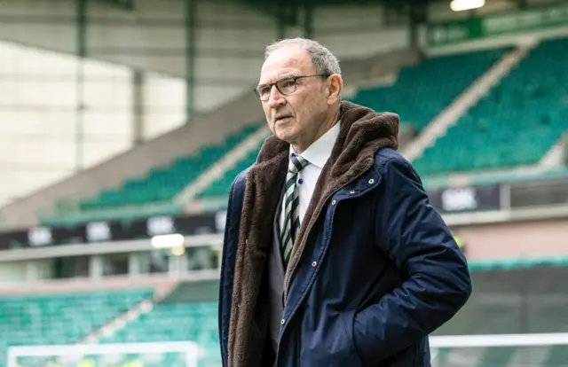 Celtic interim manager Martin O'Neill