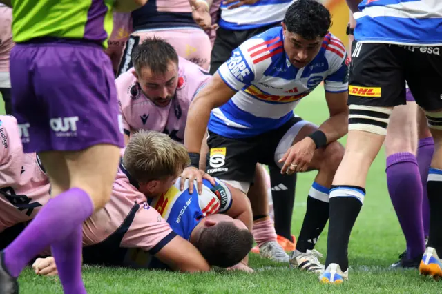 Stormers score try