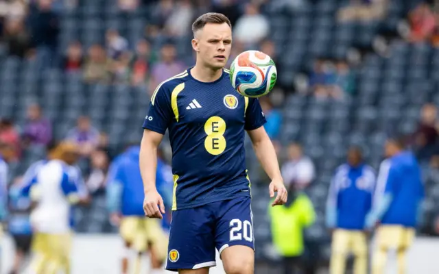 Scotland striker Lawrence Shankland