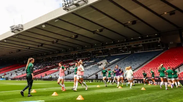Celtic warm up