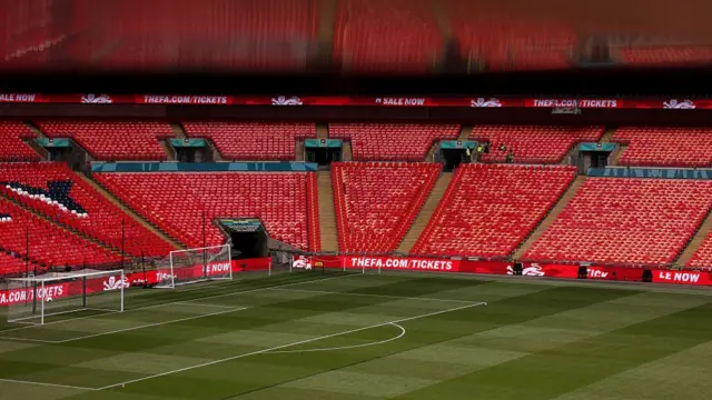 General view inside the stadium