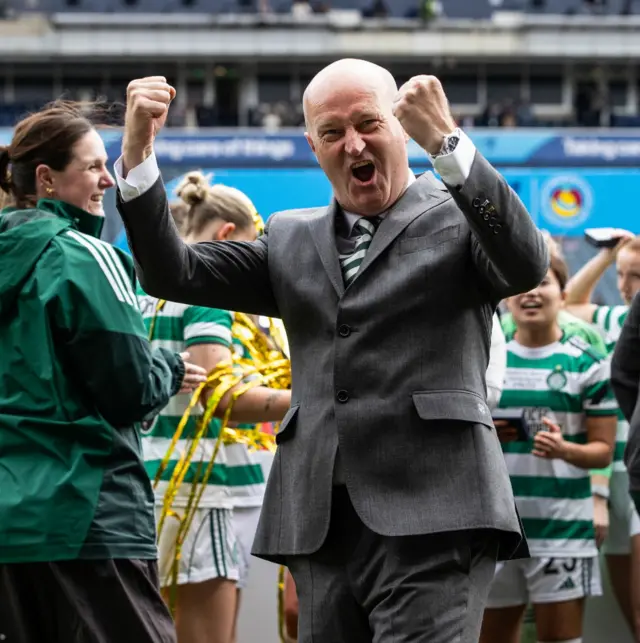 Celtic head coach Grant Scott