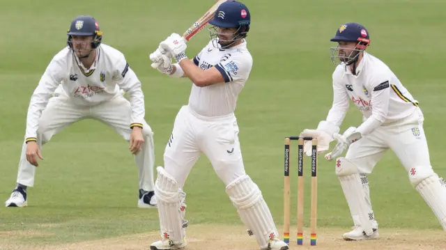 Max Holden batting