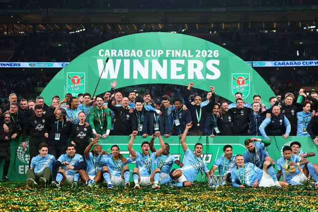 EFL Cup winners Man City