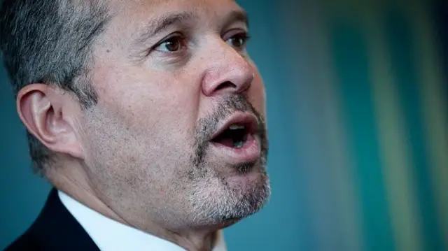 A close up photo of Secretary General of the UN's International Maritime Organization, Arsenio Dominguez