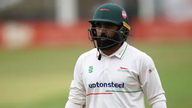 Leics' Ajaz Patel refused to give up on victory