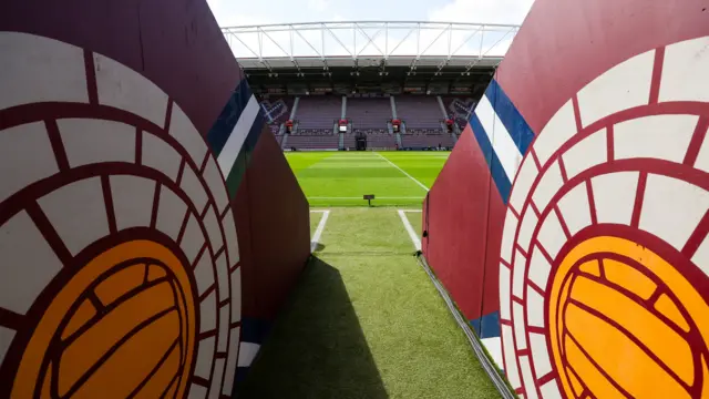 General view of Tynecastle