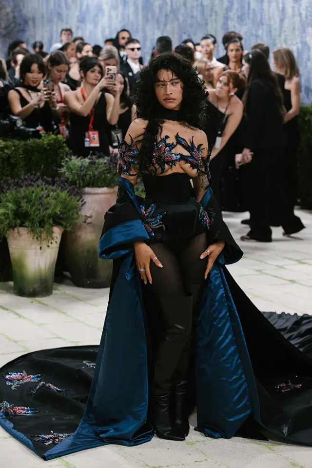 Actress Odessa A'zion at the Met Gala