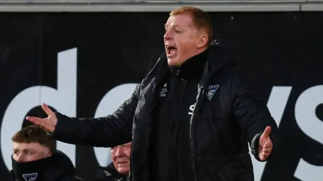 Dunfermline Athletic manager Neil Lennon