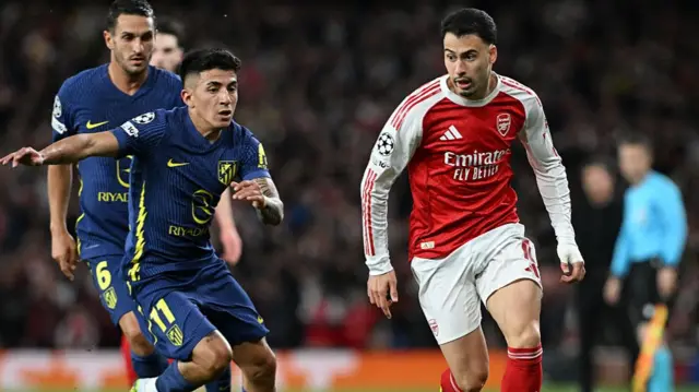 Arsenal Atletico action