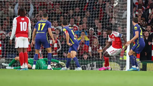 Saka scoring