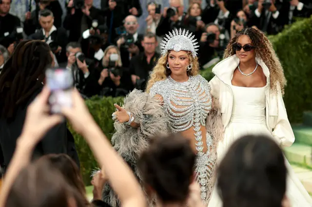 Beyonce and Blue Ivy