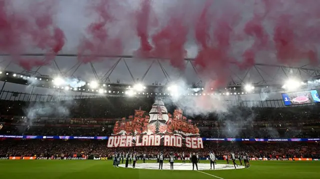 Arsenal tifo
