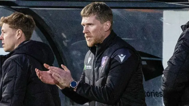 Arbroath co-manager Colin Hamilton