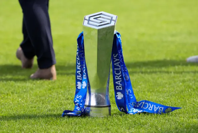 Women's Super League trophy