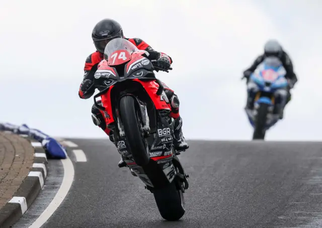 Action from the North West 200