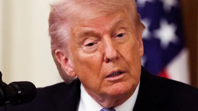 US President Donald Trump