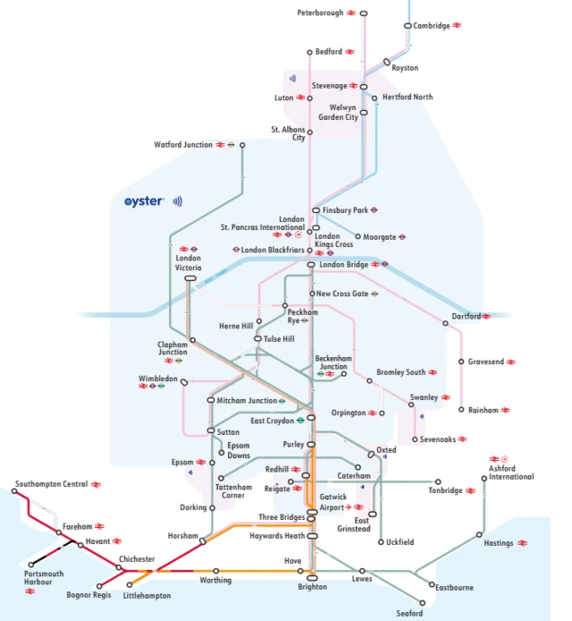 Major disruption to trains in south England expected to last all day ...
