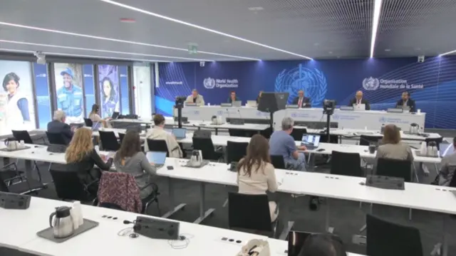 WHO press conference