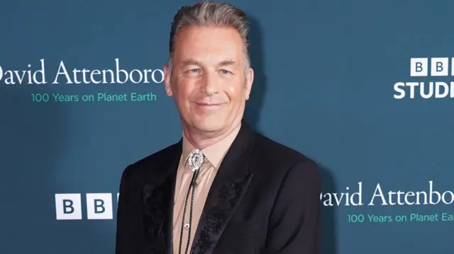 Chris Packham attends David Attenborough's 100 Years on Planet Earth event at Royal Albert Hall,