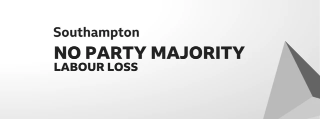 BBC election graphic for Southampton