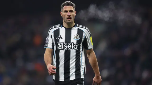 Fabian Schar of Newcastle United during the Premier League match between Burnley and Newcastle United