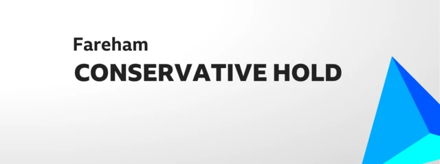 BBC election graphic for Fareham