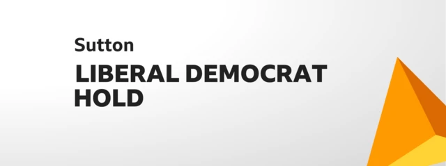 Graphic with Sutton and Liberal Democrat hold written upon it