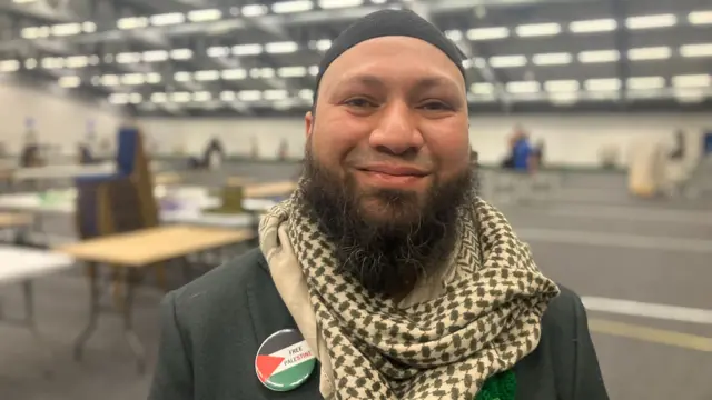 Green Party deputy leader Mothin Ali