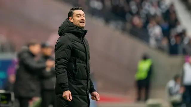 Albert Riera of Eintracht Frankfurt