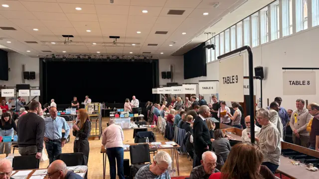 Count taking place in Rugby