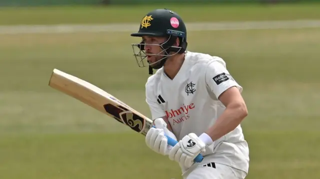 Nottinghamshire's Joe Clarke