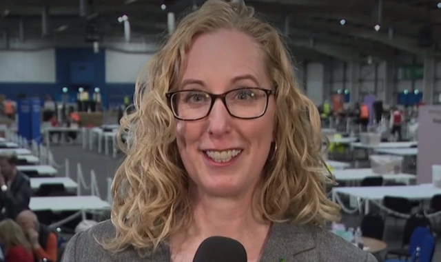 Lorna Slater smiles at the camera