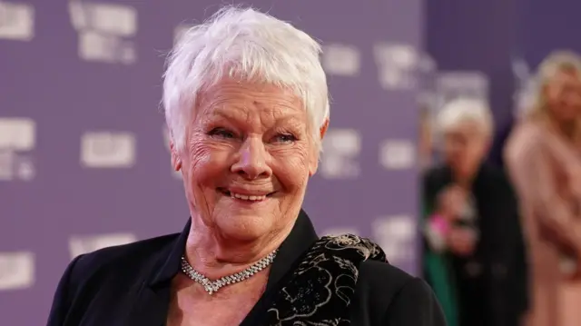Dame Judi Dench attending the European premiere of Allelujah during the BFI London Film Festival 2022 at the Royal Festival Hall, Southbank Centre, London.