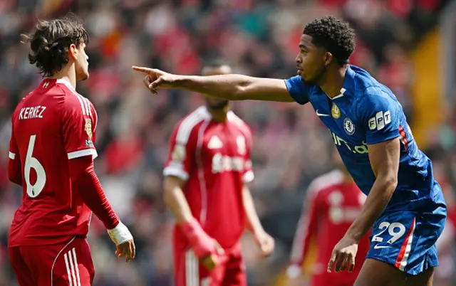 Wesley Fofana of Chelsea celebrates