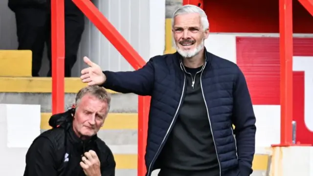 Dundee United manager Jim Goodwin