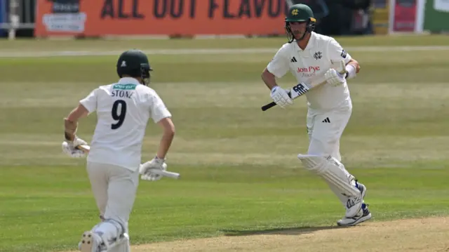 Notts batters