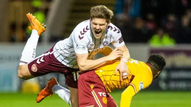 Motherwell v Hearts
