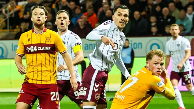 Motherwell v Hearts