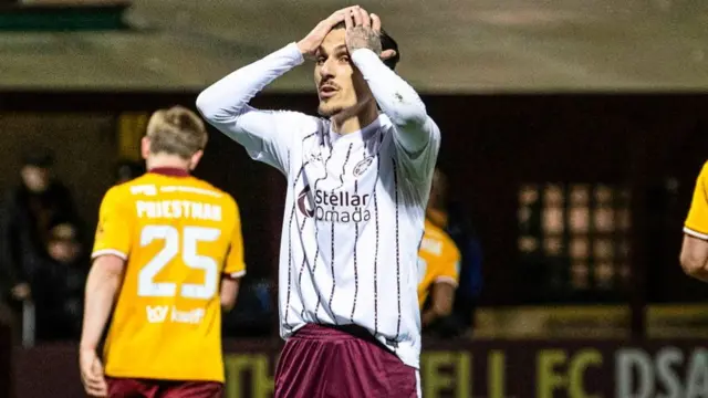 Hearts' Alexandros Kyziridis