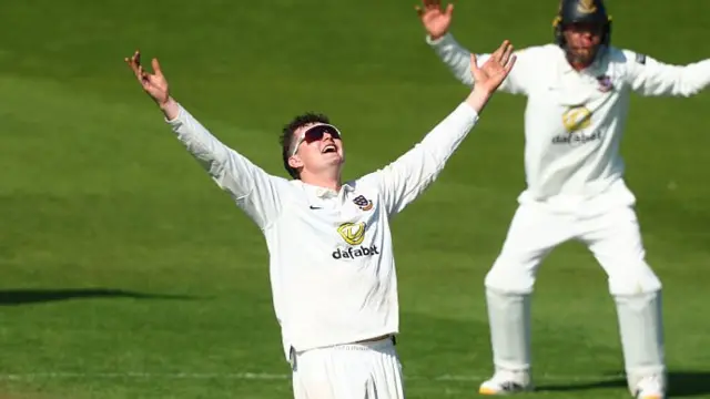 Jack Carson appeals for Sussex
