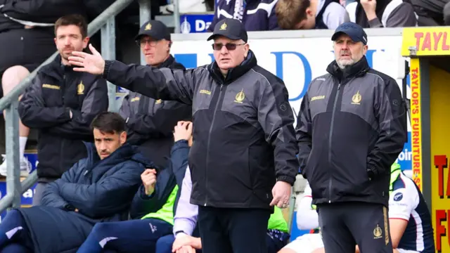 Falkirk manager John McGlynn